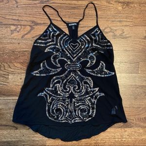EXPRESS sequin going out tank